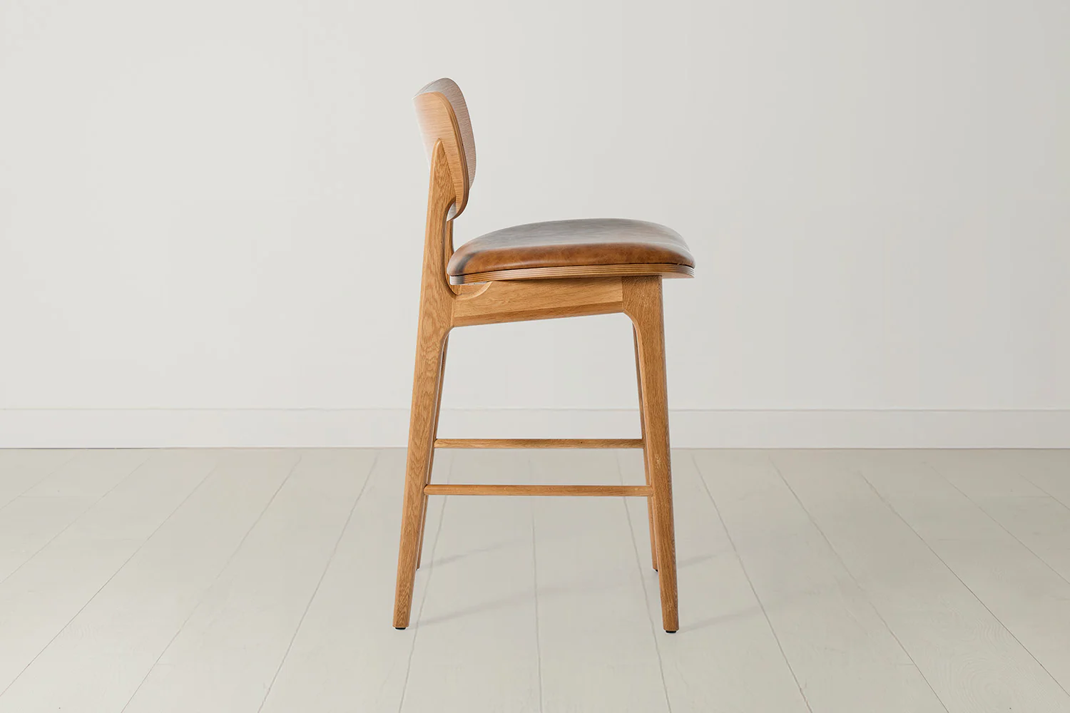 Bar Stool 02, White Oak / Maple - Image 4
