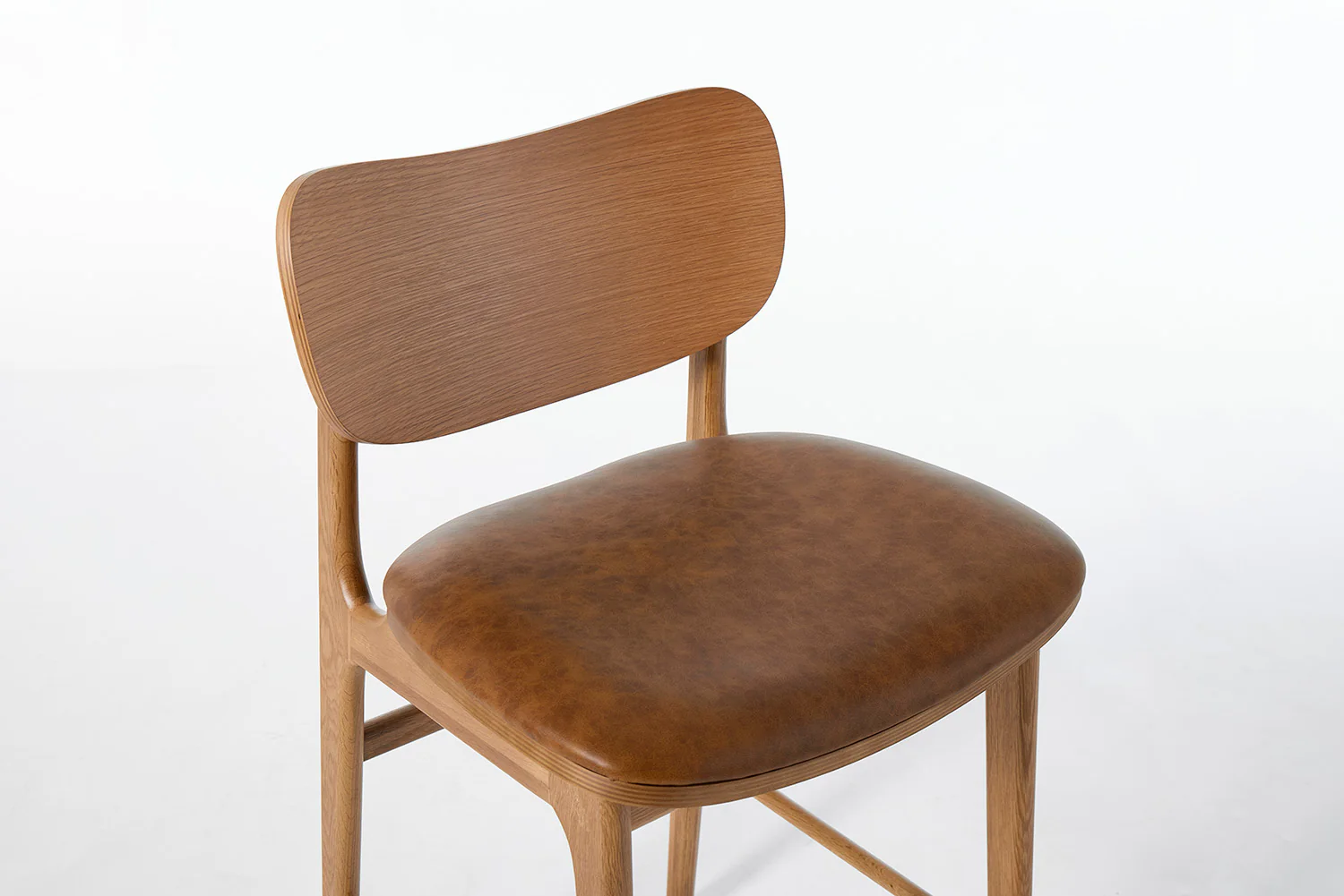 Bar Stool 02, White Oak / Maple - Image 9