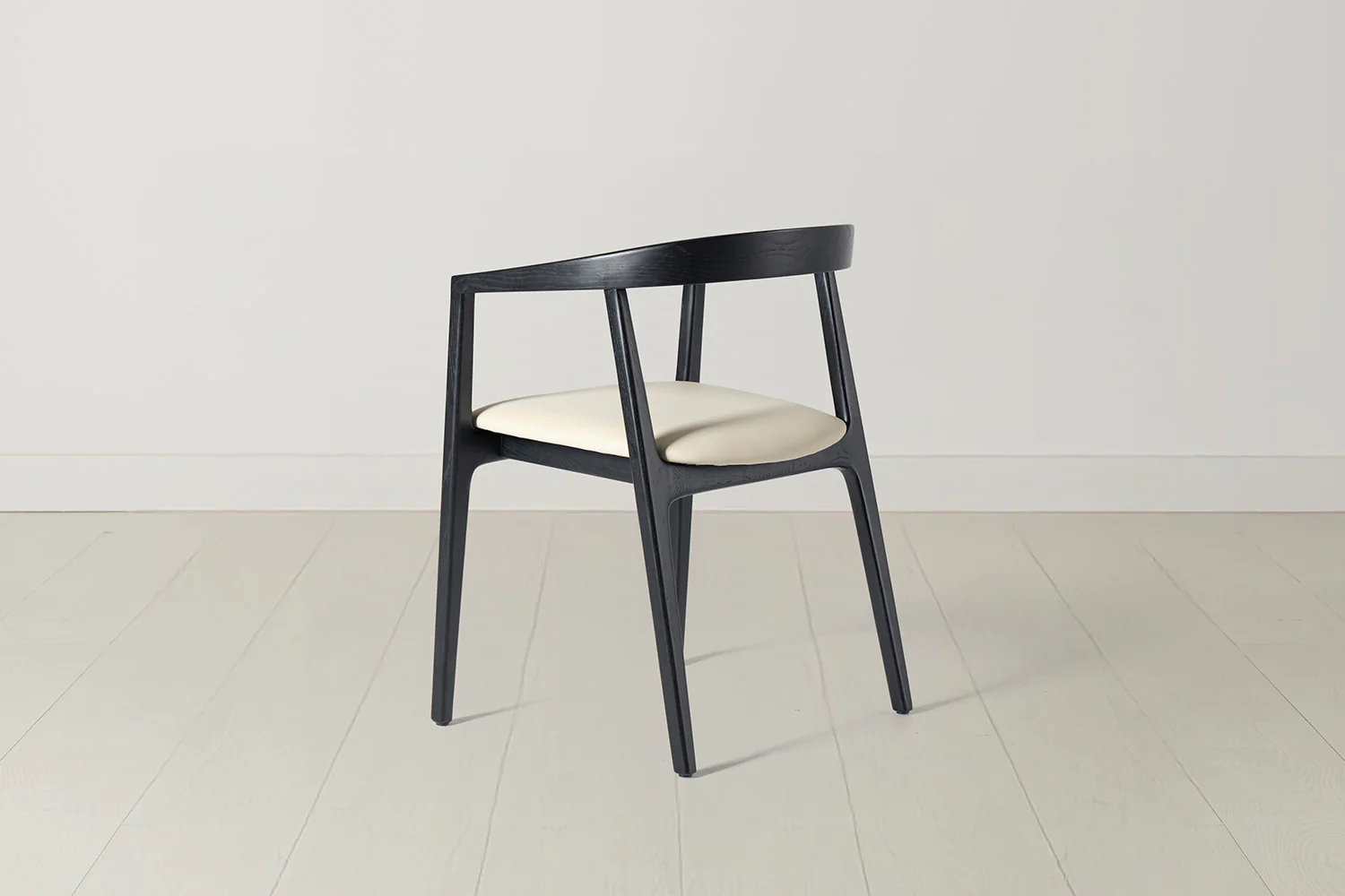 Dining Chair 01 (set of 2), Black / Oyster - Image 5