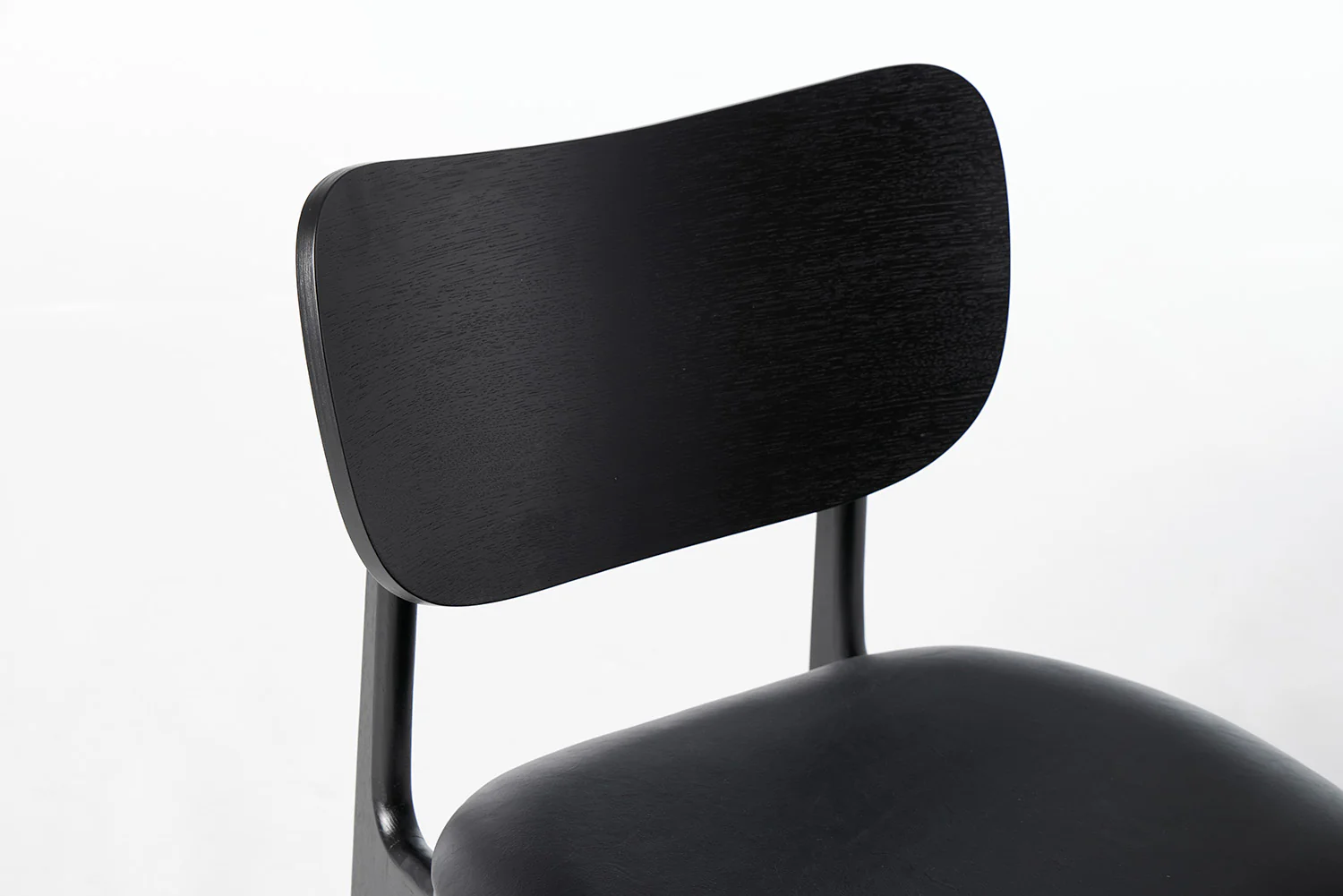 Dining Chair 02 (set of 2), Black / Black - Image 9