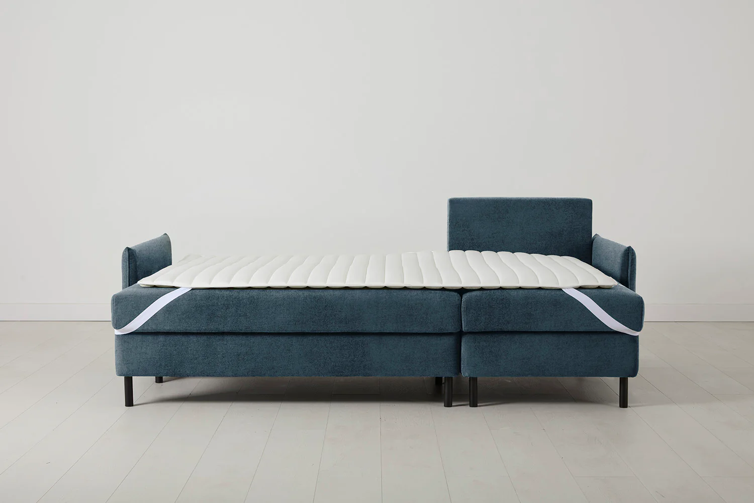 Model 12 Sofa Bed with Storage 3 Seater Right Chaise, Hydro - Image 9