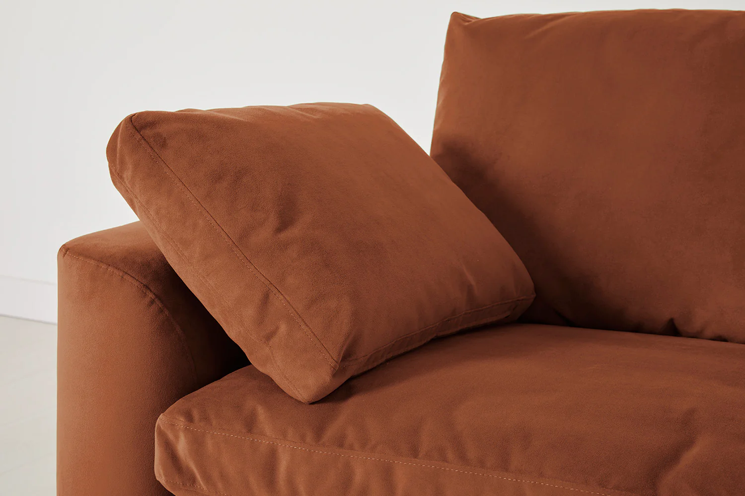 Model 13 2-Seater Left Chaise Sofa, Umber - Image 4