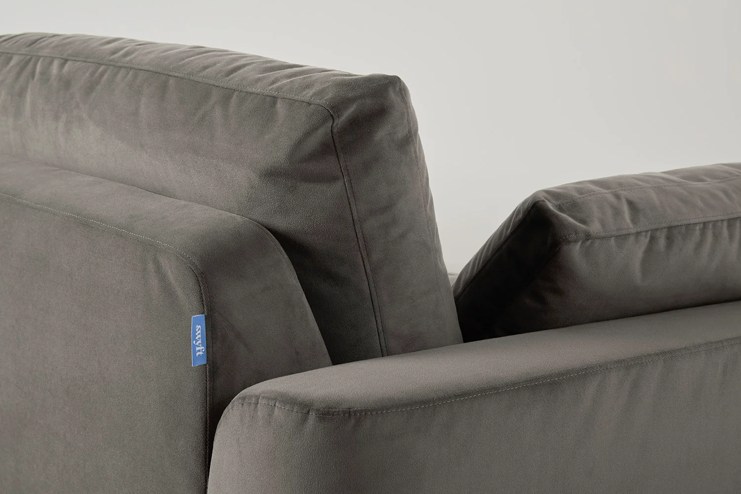 Model 13 Corner Sofa with Ottoman, Elephant - Image 6