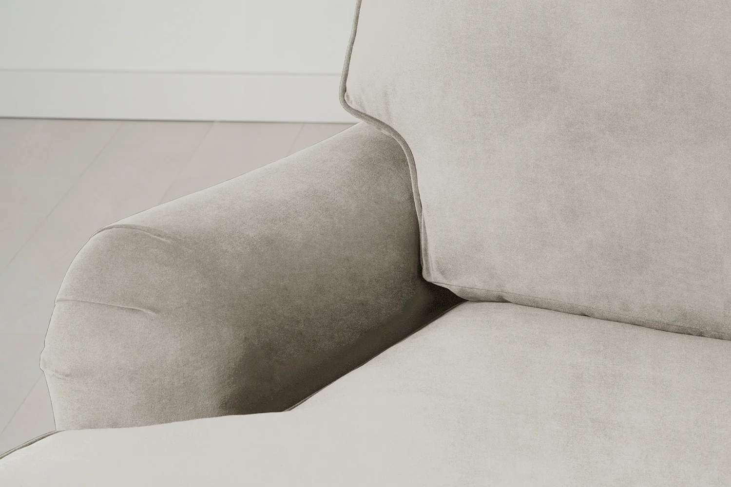 Model 15 2 Seater Sofa, Chalk - Image 5