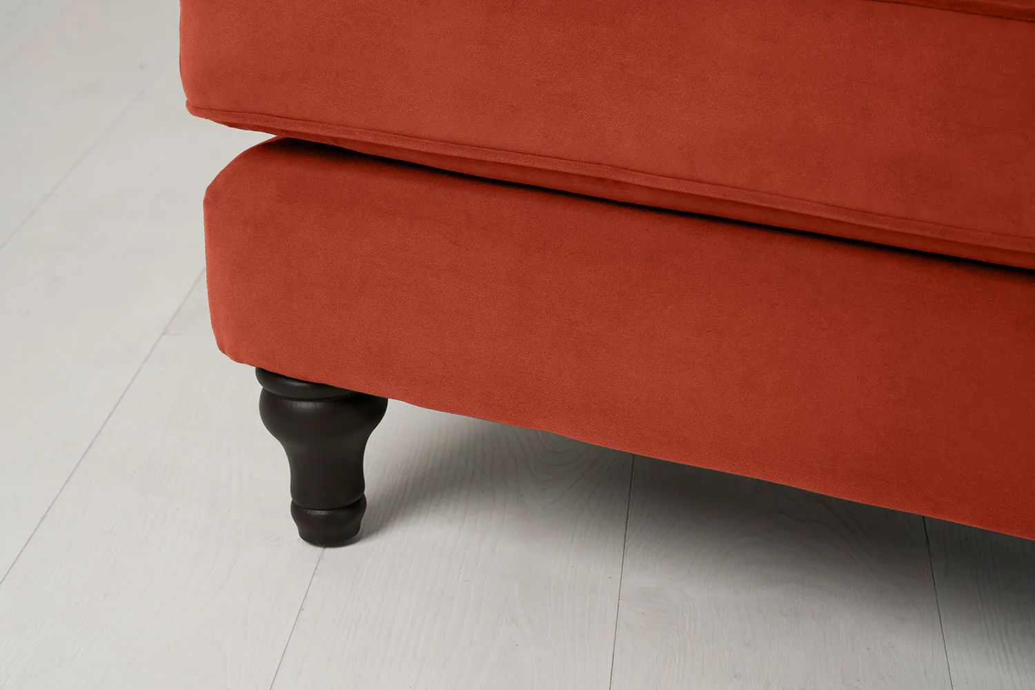 Model 15 Ottoman, Paprika - Image 5